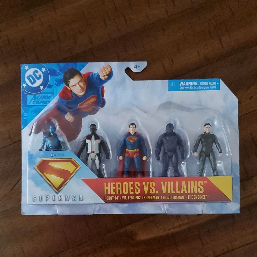 New In Box DC Heroes vs. Villains Action Figure Pack